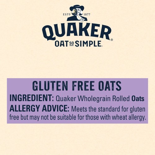 Quaker Oat Gluten Free Original Porridge Cereal