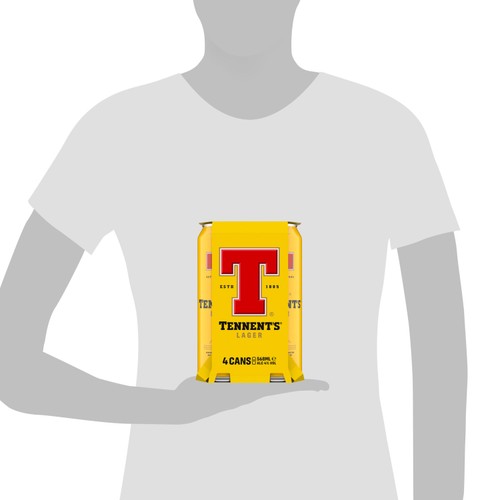 Tennent's Lager Beer Cans