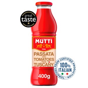 Mutti Rossoro Italian Tomato Passata - Smooth & Fruity