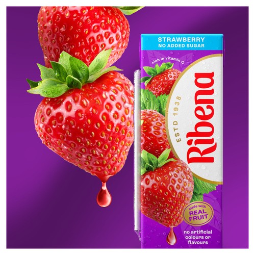 Ribena Stawberry Juice Cartons