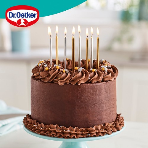 Dr. Oetker Metallic Birthday Candles