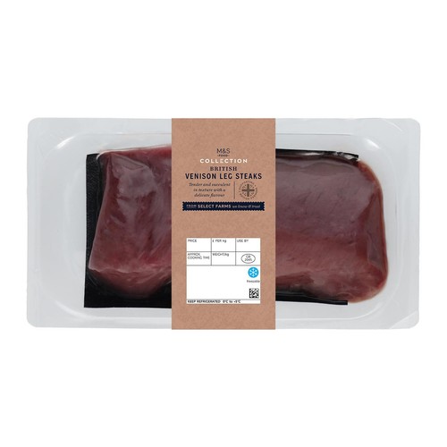 M&S Collection Venison Leg Steaks