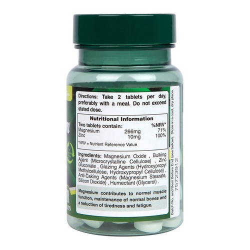 Holland & Barrett Magnesium 266mg & Zinc