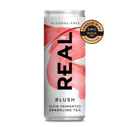 REAL Blush Slow Fermented Sparkling Tea