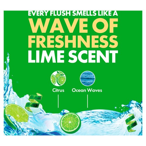 Duck Toilet Fresh Discs Holder Lime