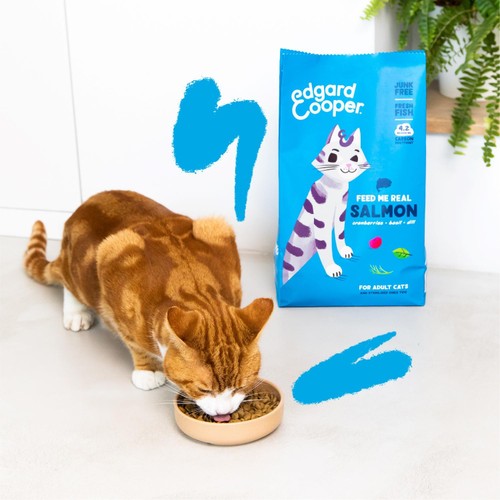 Edgard & Cooper Cat Dry Food Adult Salmon
