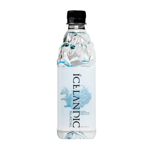 Icelandic Glacial Alkaline Mineral Water rPET Bottle