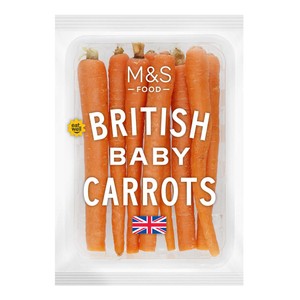 M&S Baby Rainbow Carrots