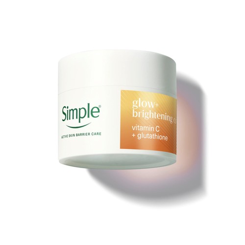 Simple Glow+ Brightening Moisturiser Gel Cream