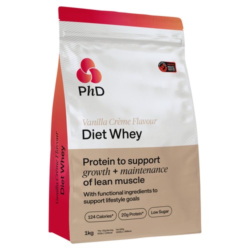 PhD Nutrition Vanilla Creme Diet Whey Powder