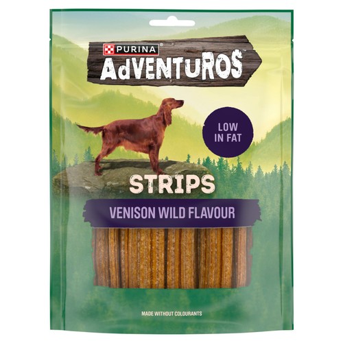 Adventuros Strips Venison Dog Treats