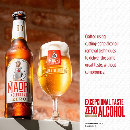 Madri Excepcional 0.0% Premium Lager Beer