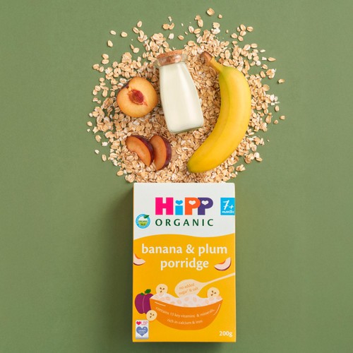 HiPP Organic Banana & Plum Porridge 7+ Months