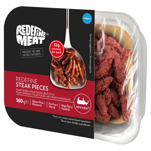 Redefine Meat Plant Based Steak Pieces