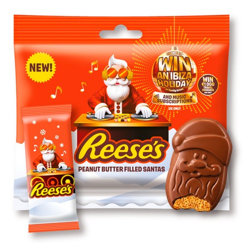 Reese's Peanut Butter Santa Bag