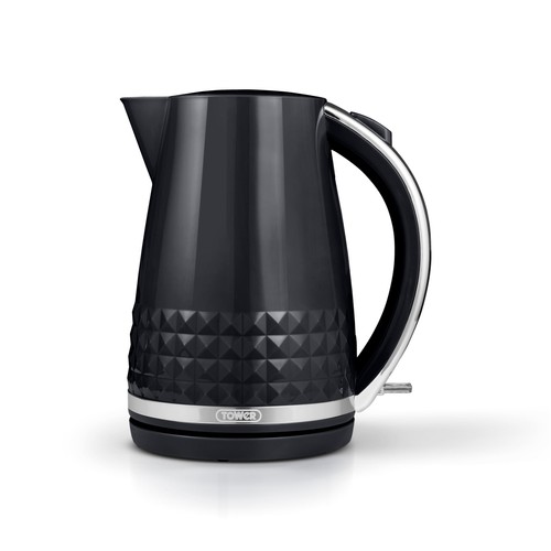 Tower Solitaire 1.5L 3KW Kettle Black