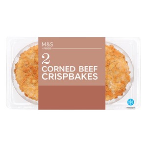 M&S 2 Corned Beef Crispbakes