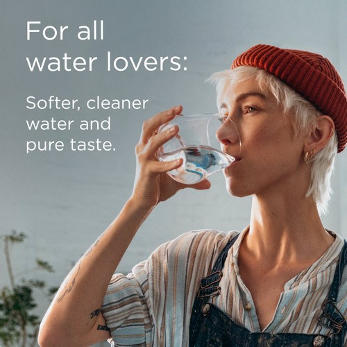 BRITA Glass Water Filter Jug Light Blue (2.5L) 