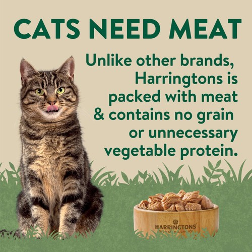 Harringtons Adult Wet Cat Food Meat in Jelly Multipack
