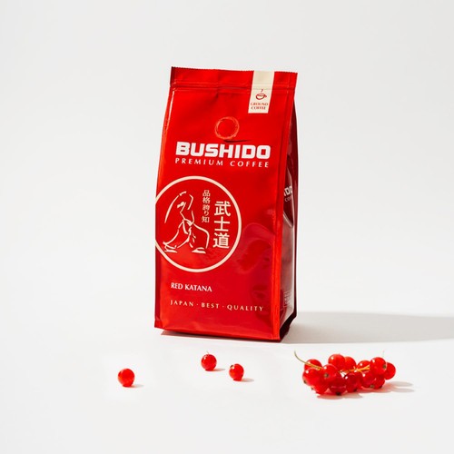 Bushido Red Katana Ground
