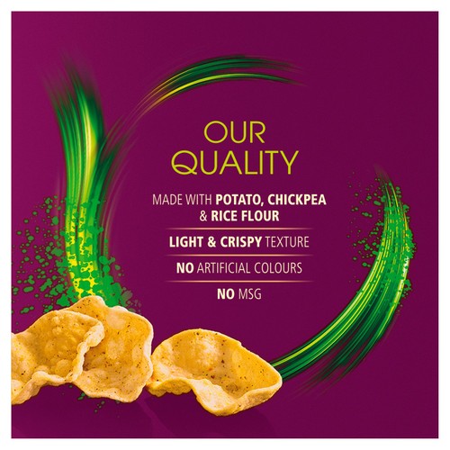 Sensations Lime & Coriander Chutney Sharing Bag Poppadoms