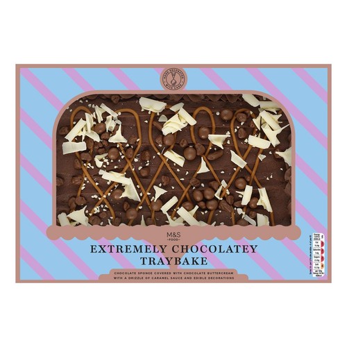 M&S Extremely Chocolatey Traybake