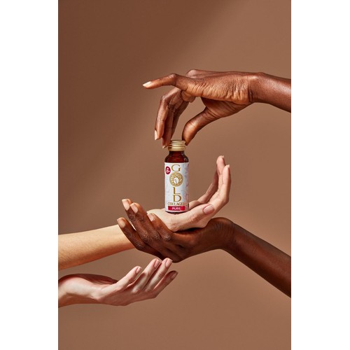 Gold Collagen Pure Skin, Hair & Nail Beauty Liquid Supplement 25yrs+ 