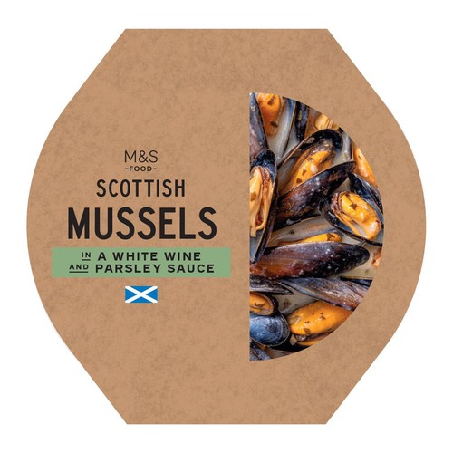 M&S Scottish Mussels in White Wine and Parsley Sauce