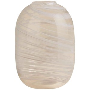 M&S Medium Swirl Glass Vase