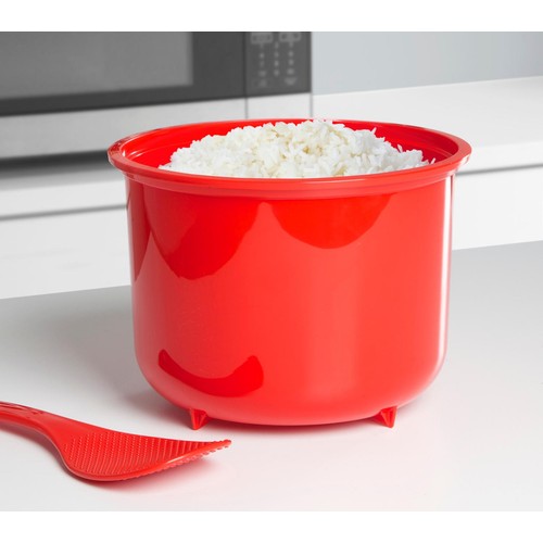 Sistema Microwave Rice Cooker with Steam Vent & Locking Clips 2.6L