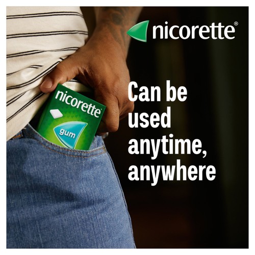 Nicorette Fruit Fusion Chewing Gum, 2 mg, 105 Pieces (Stop Smoking Aid)