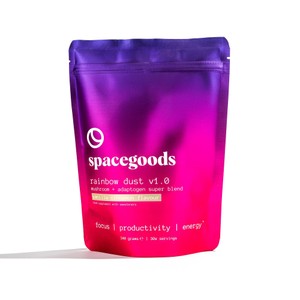 Spacegoods Mushroom Coffee - Chocolate 30x, Lions Mane, Ashwagandha & B5