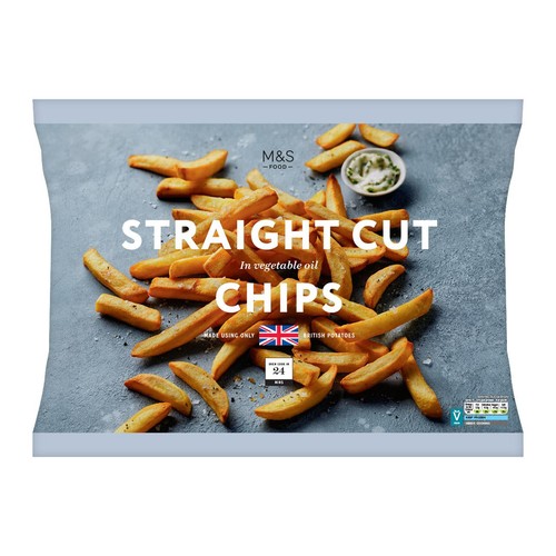M&S Straight Cut Chips Frozen
