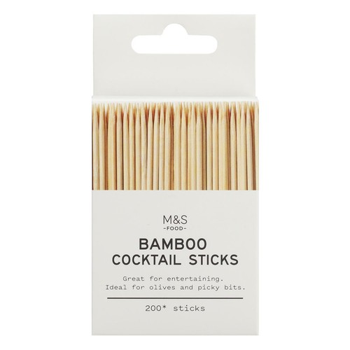 M&S Bamboo Cocktail Sticks