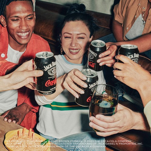 Jack Daniel's and Coca-Cola Zero Sugar