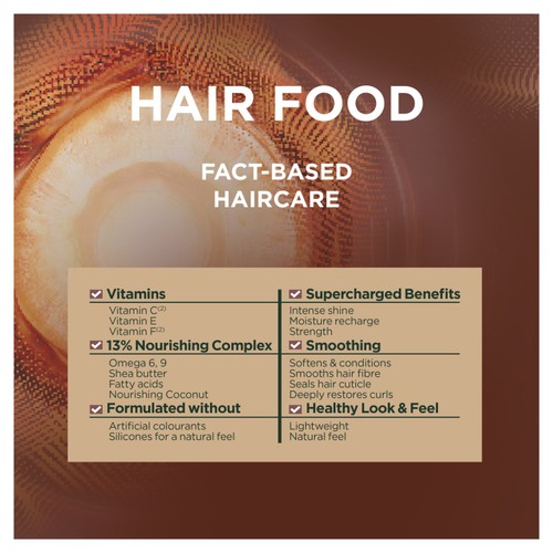Garnier Ultimate Blends Hair Food Coconut Oil 3-in-1 Hair Mask Treatment 