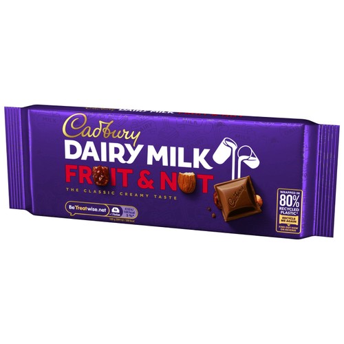 Cadbury Dairy Milk Fruit & Nut Chocolate Bar