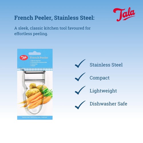 Tala French Peeler - Stainless Steel
