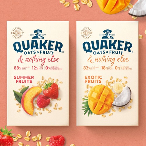 Quaker Oats Summer Berries Sachets