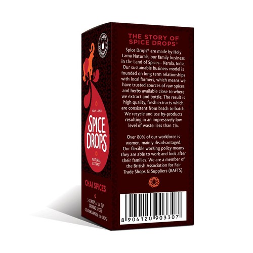 Spice Drops Concentrated Natural Chai Spices Extract 