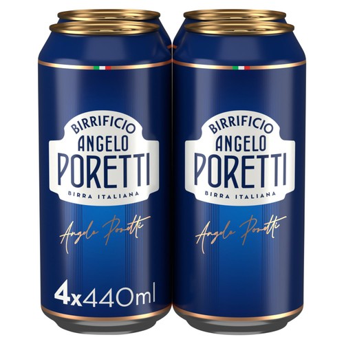 Birrificio Angelo Poretti Premium Italian Lager Beer Cans