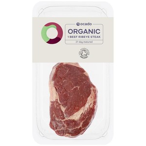 Ocado 1 Beef Ribeye Steak