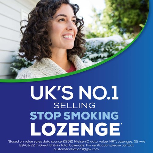 Nicotinell Nicotine Lozenge Stop Smoking Sugar Free Mint 1mg