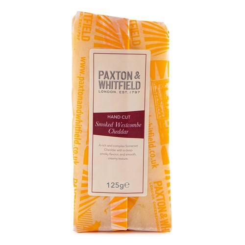 Paxton & Whitfield Smoked Westcombe Cheddar