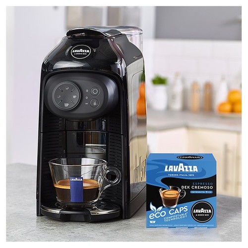 Lavazza A Modo Mio Compostable Dek Cremoso Coffee Capsules