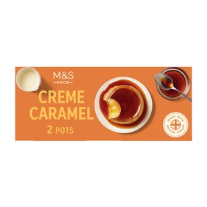 M&S Creme Caramel Desserts