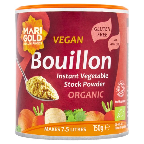 Marigold Health Foods Organic Swiss Vegetable Vegan Bouillon Powder