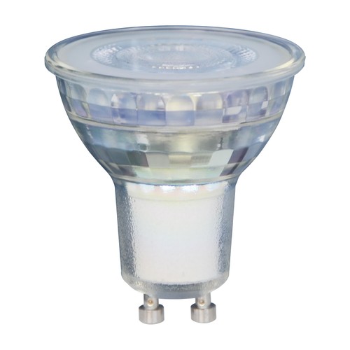 TCP Glass LED GU10 345LM 2W Warm White - A Class Energy Rating