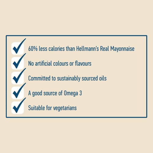 Hellmann's Light Squeezy Mayonnaise 