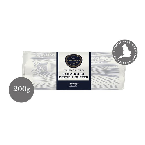 M&S Collection Hand Salted Farmhouse Butter